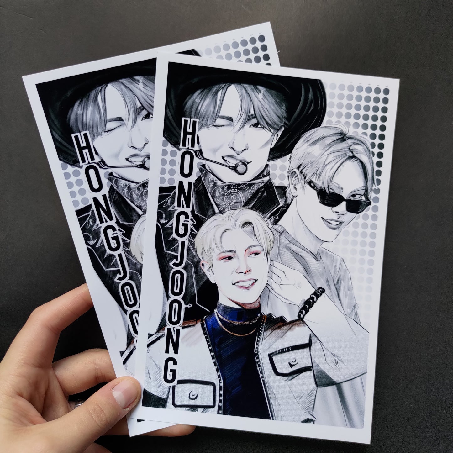 ATEEZ Members - Art Prints
