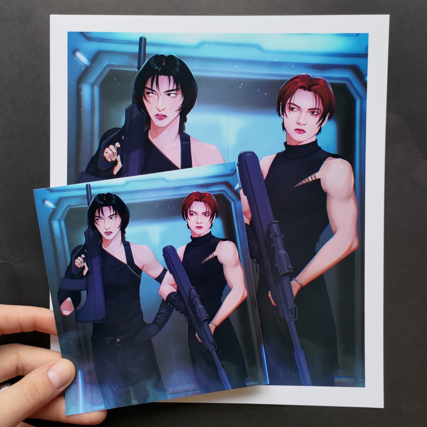 VR Yeo and Seonghwa - Art Prints