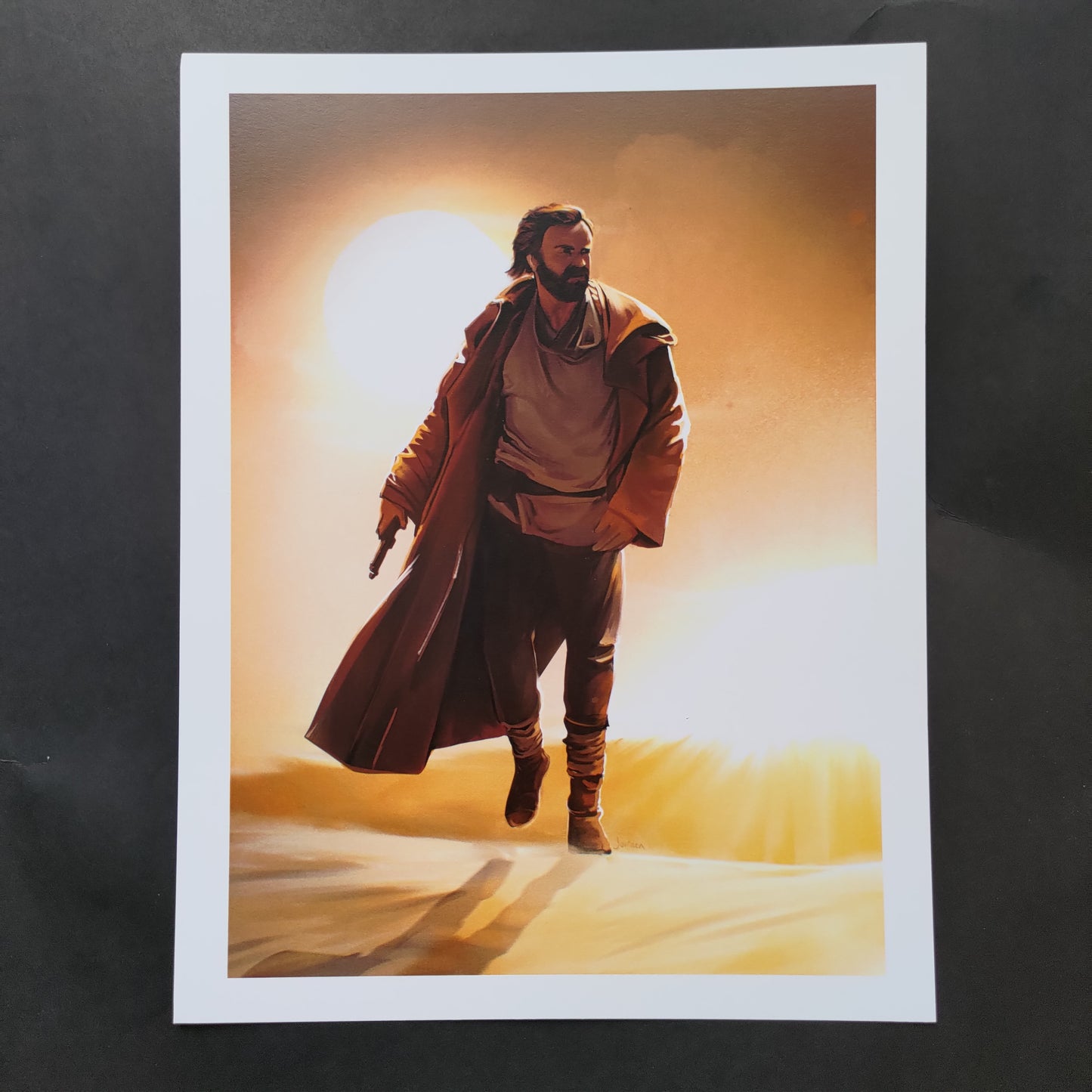 Obi-Wan Poster Redraw - Art Print