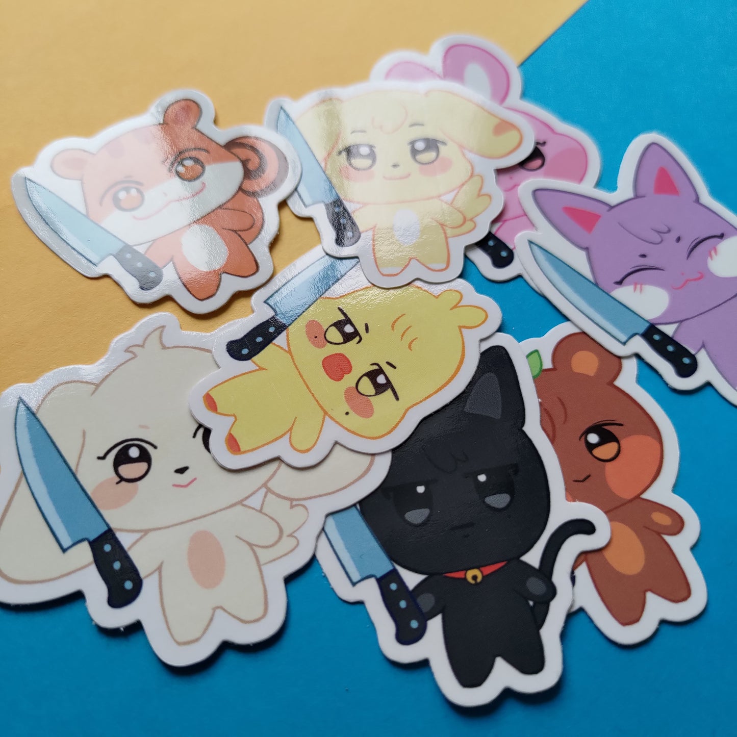 Aniteez Knife Stickers!