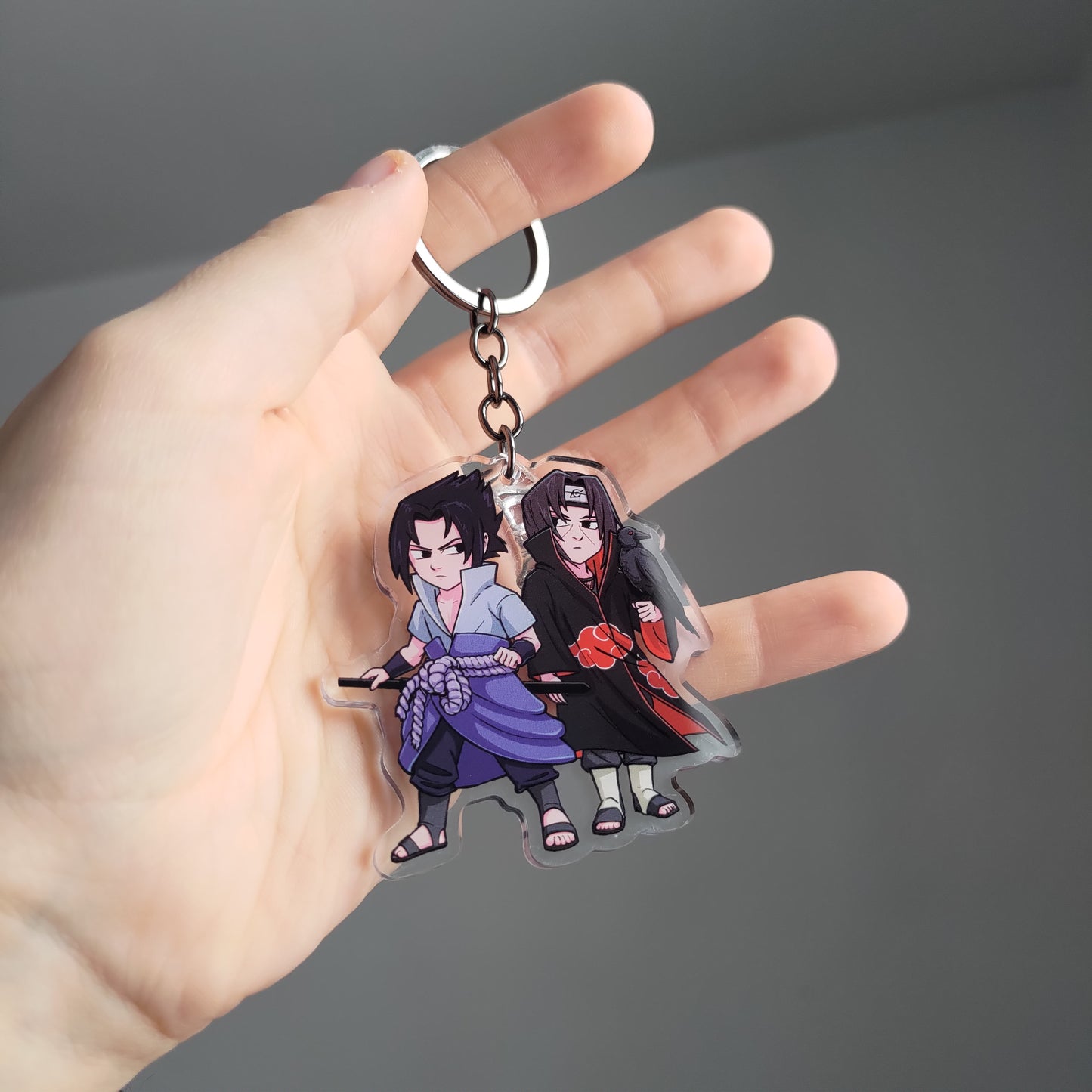 Uchiha's Acrylic Charm Keychain