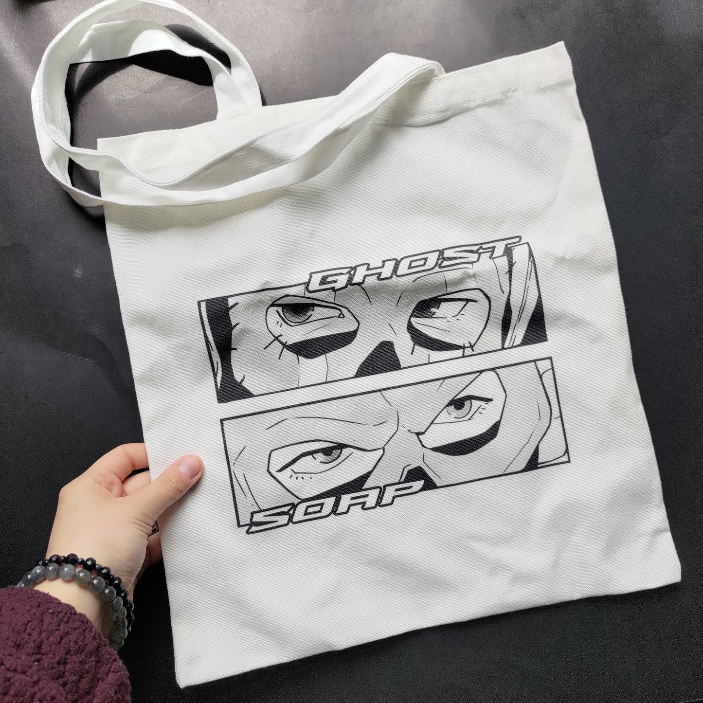 Soap and Ghost Tote Bags!