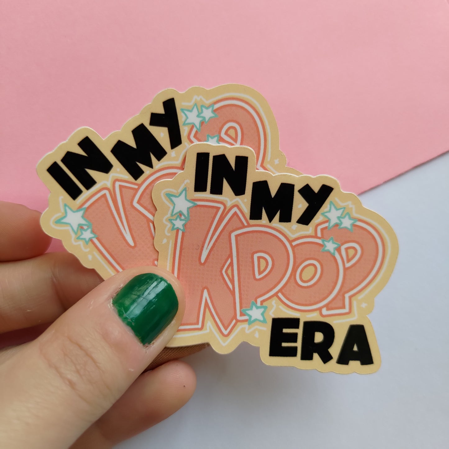 IN MY KPOP ERA Stickers