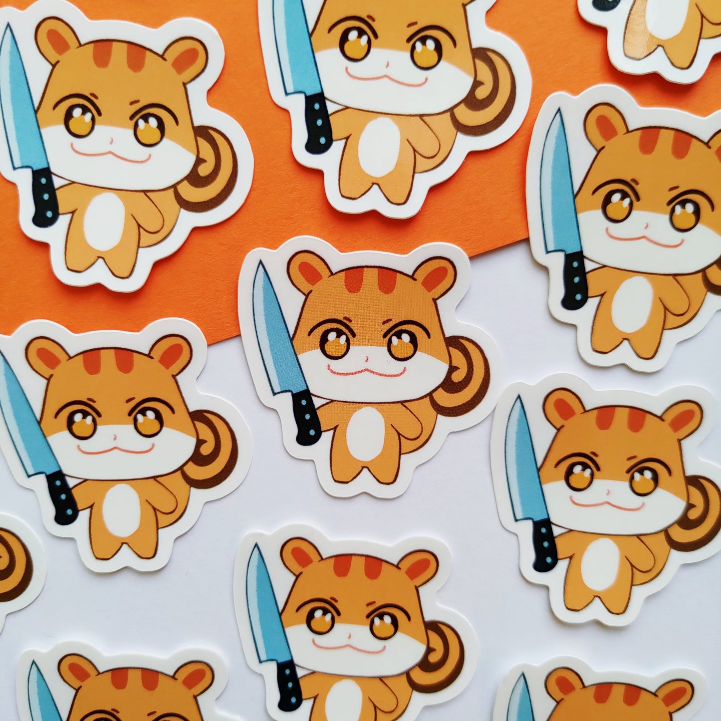 Jjongrami Knife Stickers