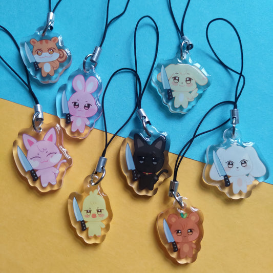 Aniteez Knife Phone Charms!