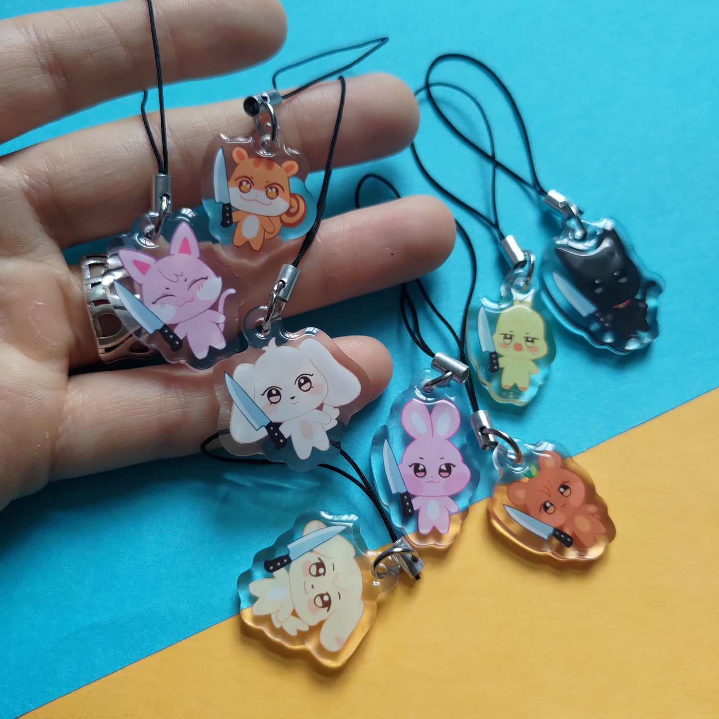 Aniteez Knife Phone Charms!