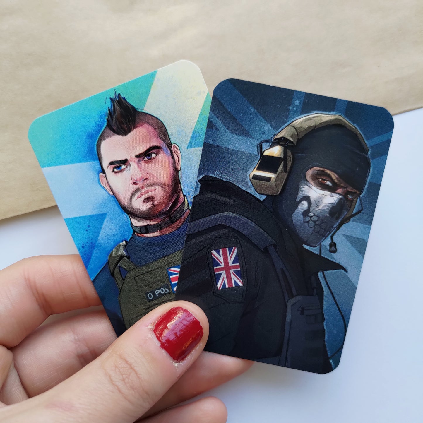 CoD PHOTOCARDS - Ghost, Soap, Price, Gaz, Adler, Woods