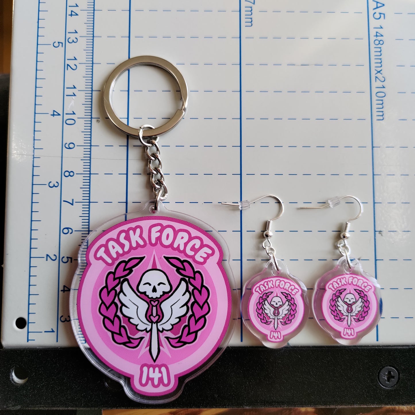 TF 141 Acrylic Charm Keychain
