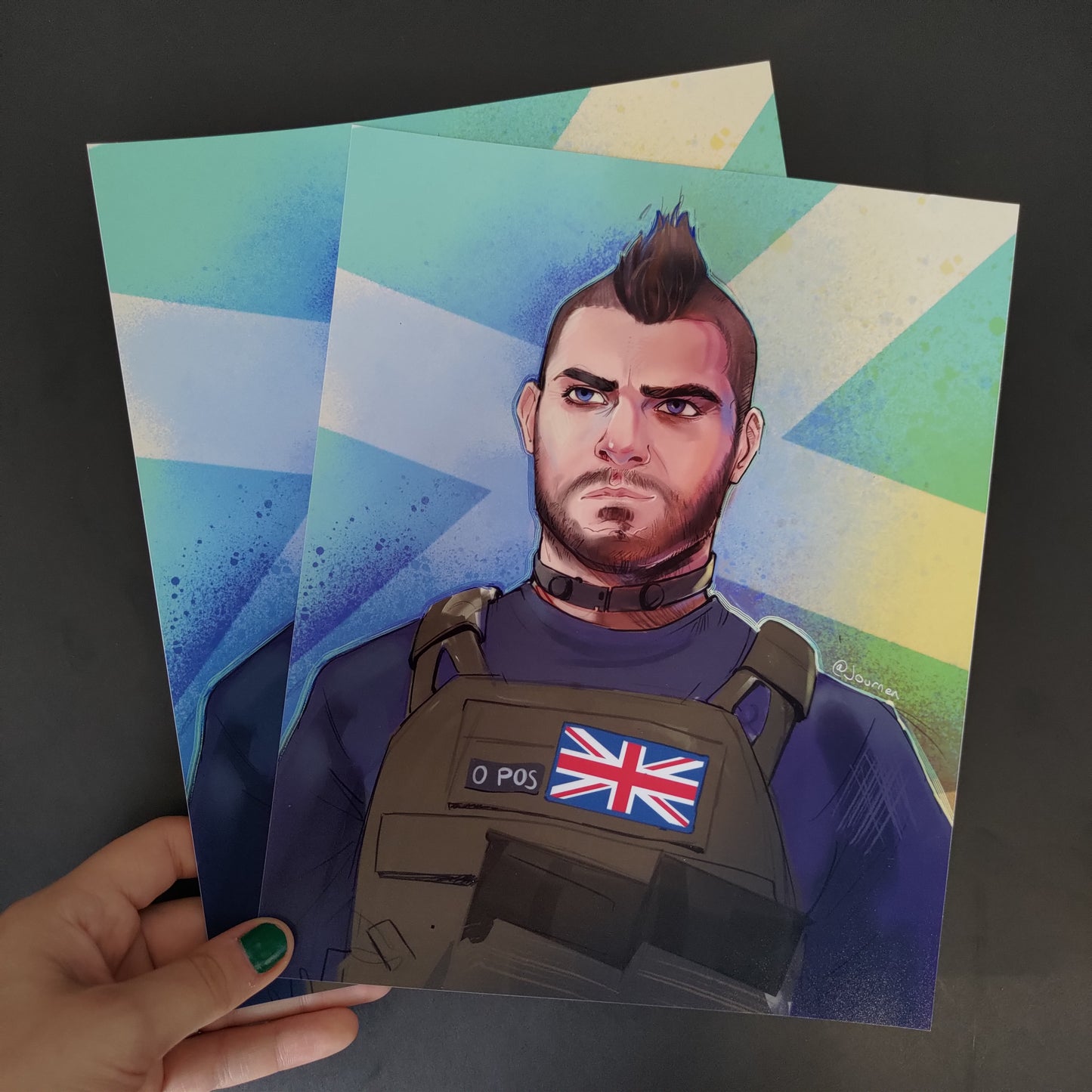 Soap Portrait - Art Print