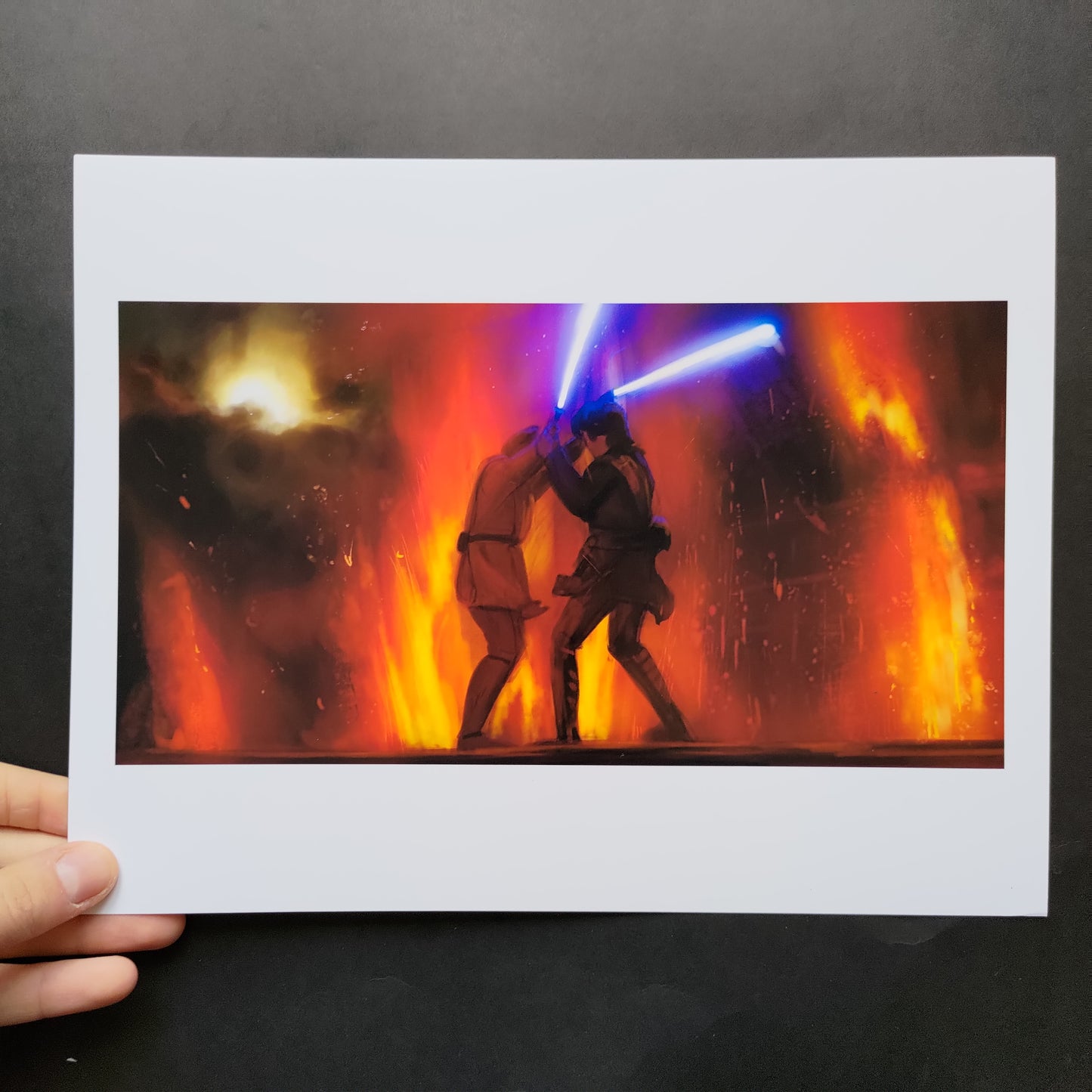 SW Prequels Screenshot Paintings! - Art Prints