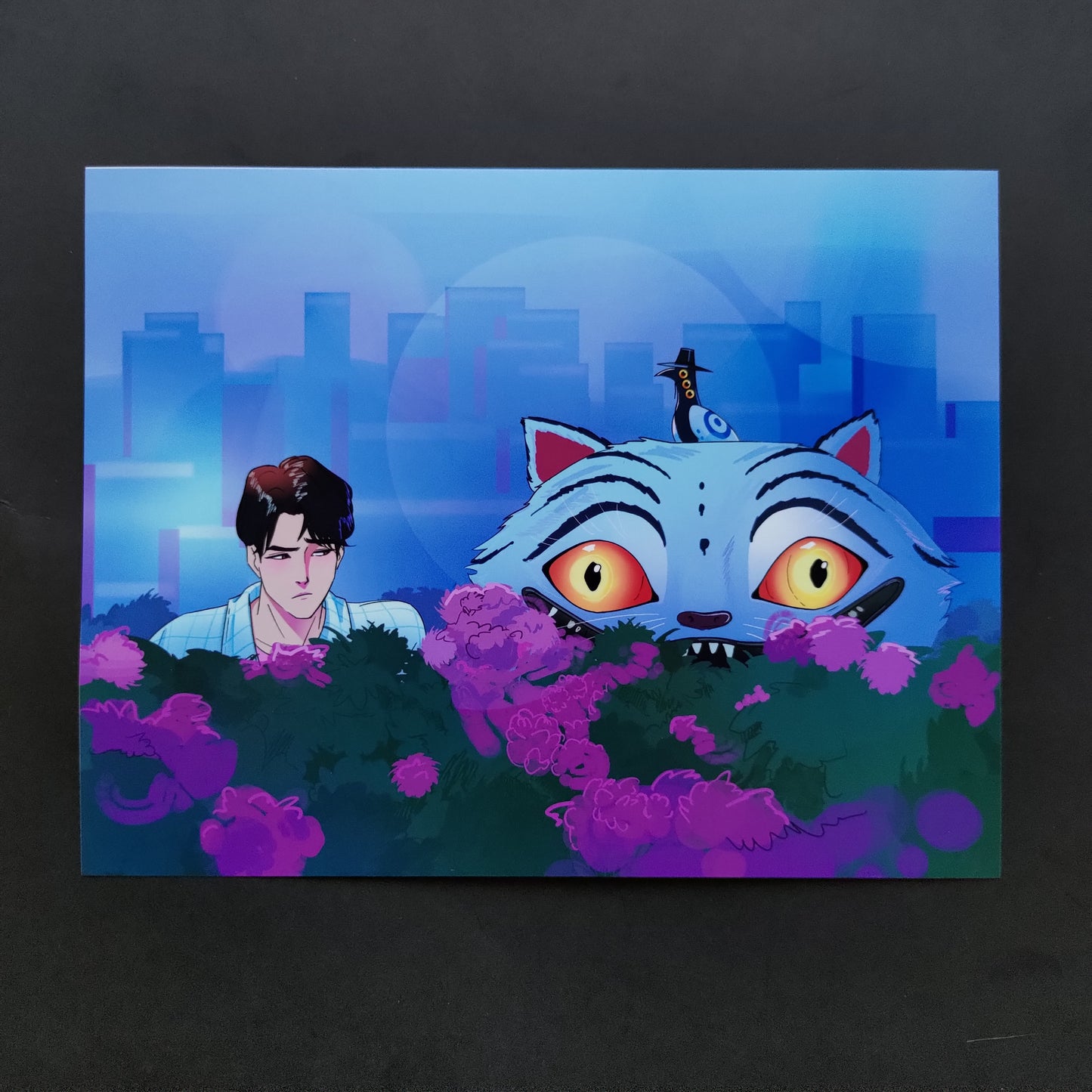 Jinu and the Boys - Art Print