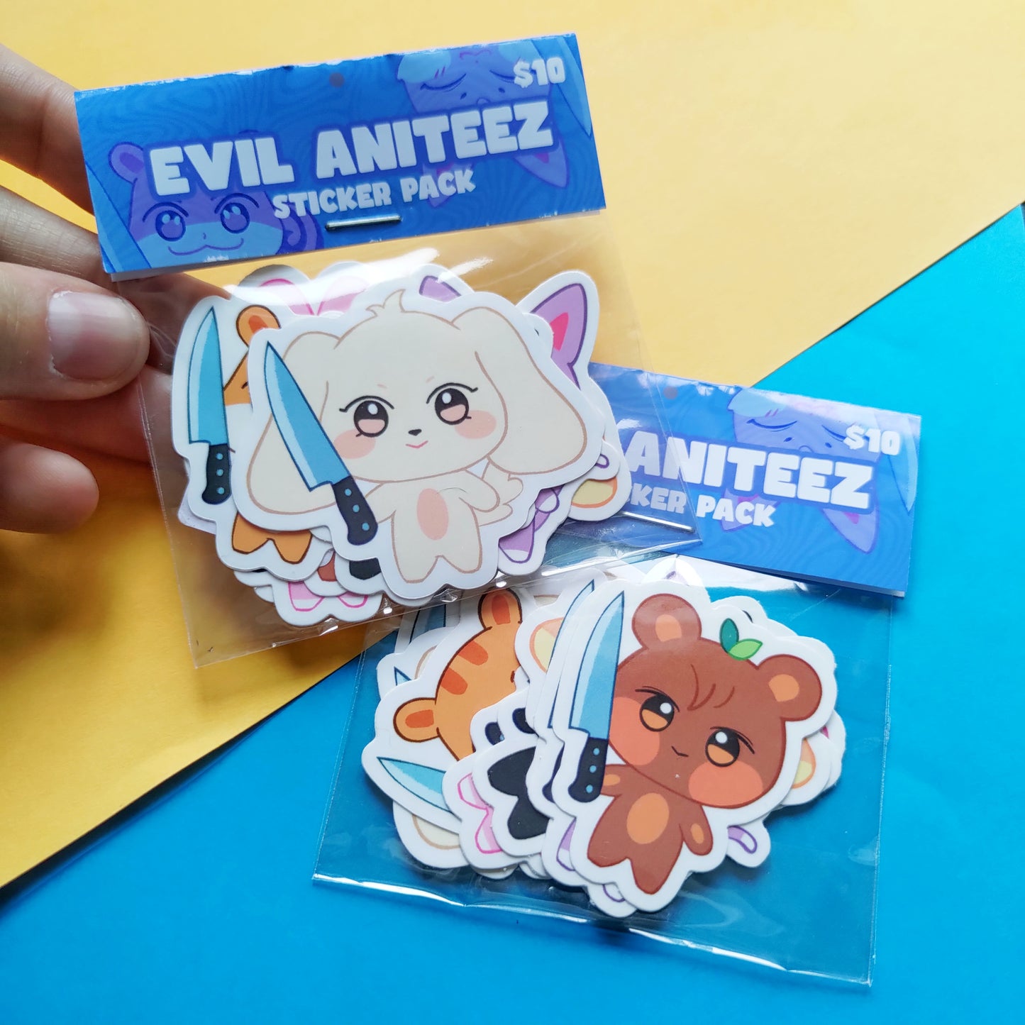 Aniteez Knife Stickers!