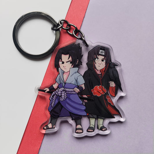 Uchiha's Acrylic Charm Keychain