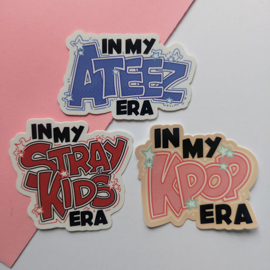 IN MY KPOP ERA Stickers