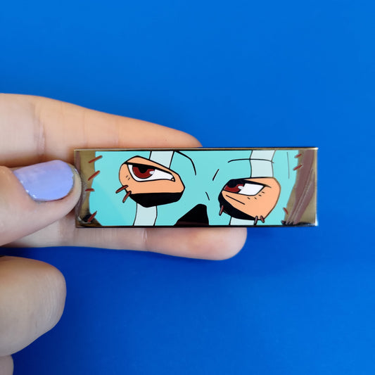 C GRADE Soap & Ghost Eyes ENAMEL Pins