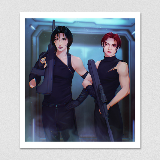 VR Yeo and Seonghwa - Art Prints